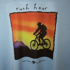 Boy Scouts Tshirt Graphic Mens Large Dri-Fit